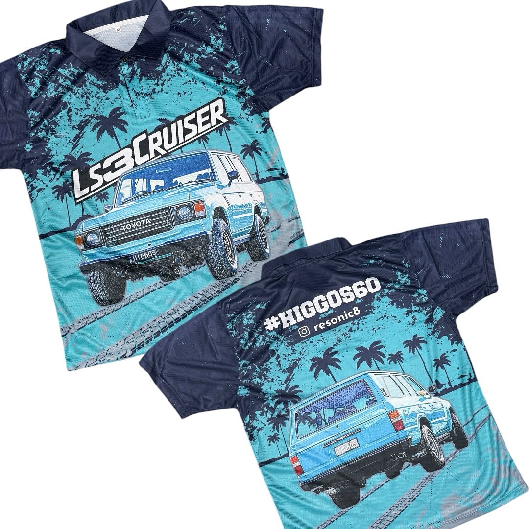 LS3 Cruiser #HIGGOS60 polo shirt design