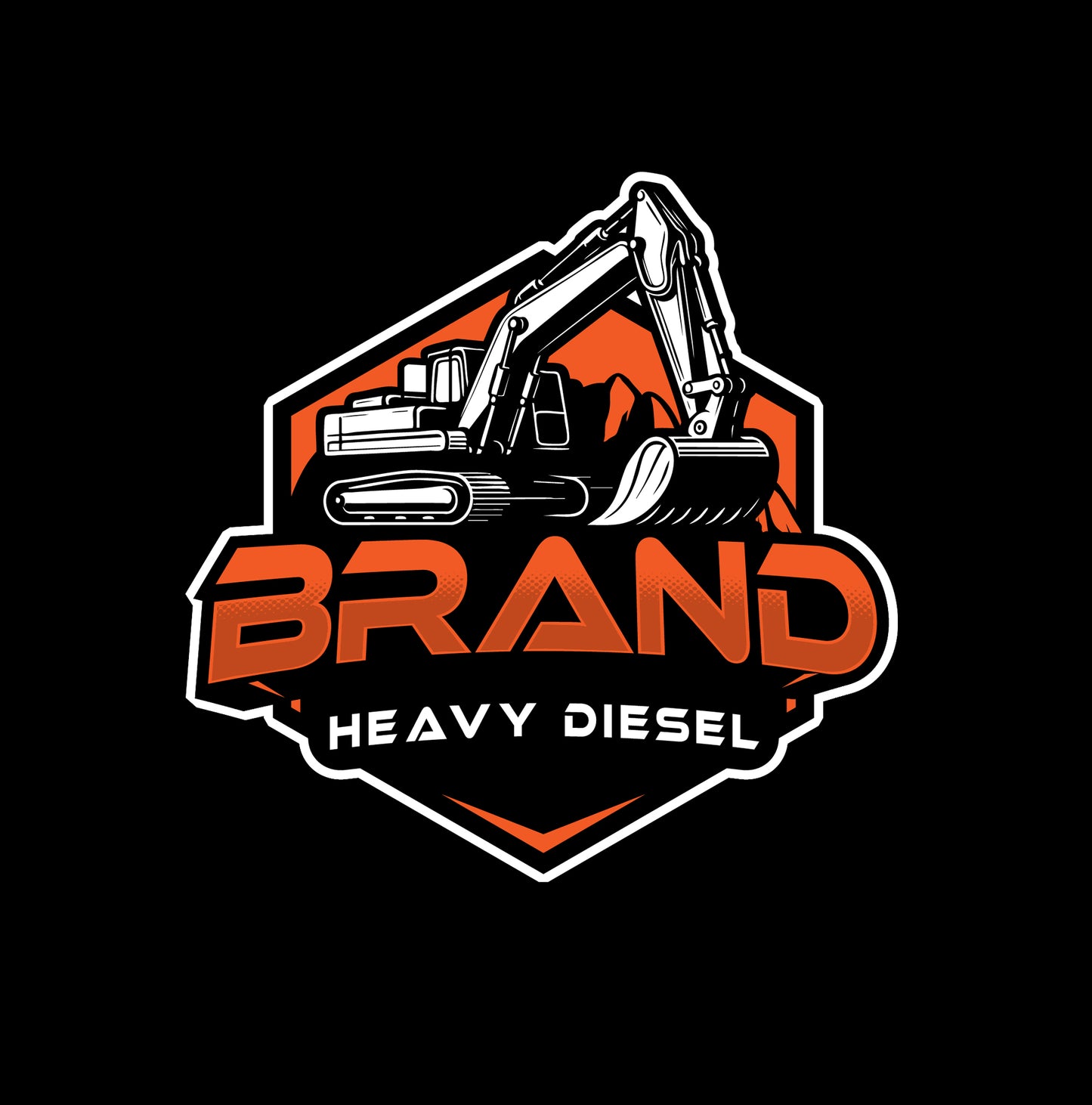 Brand Heavy Diesel logo design