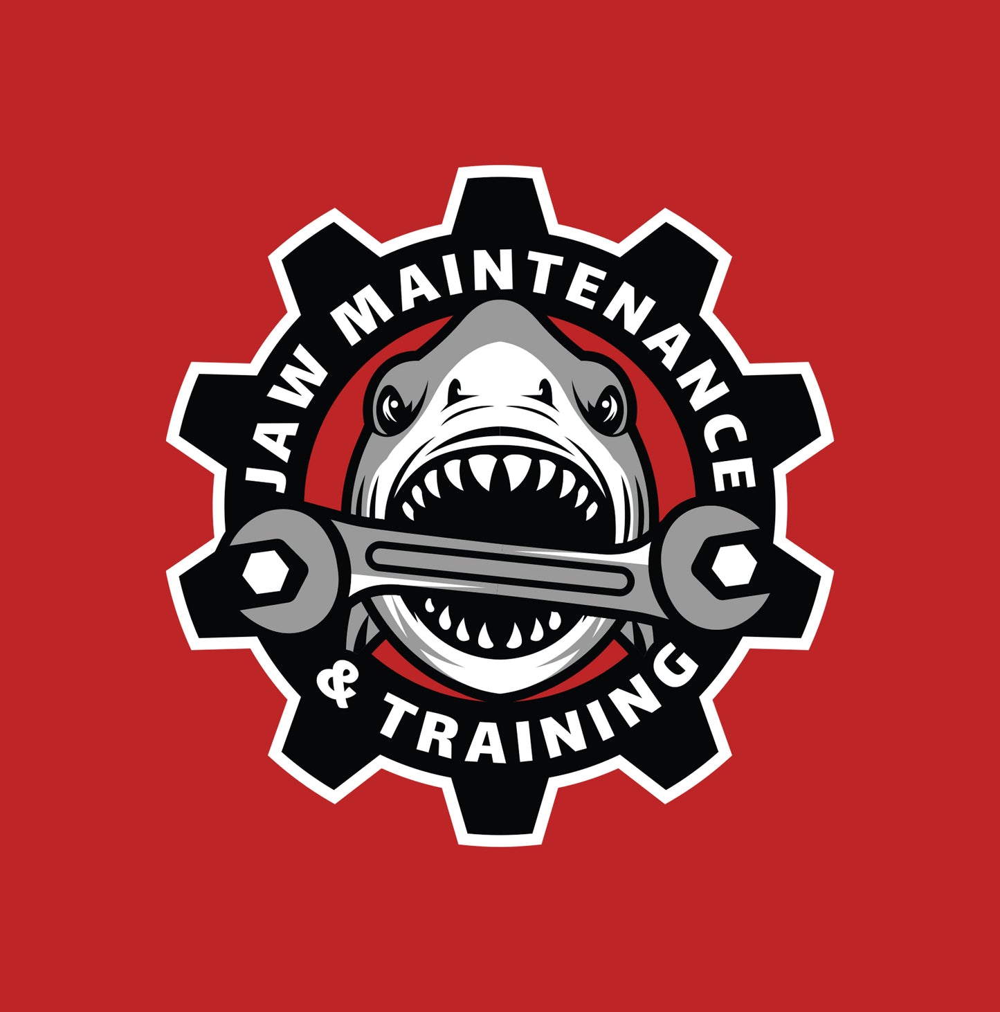 JAW Maintenance & Training logo design