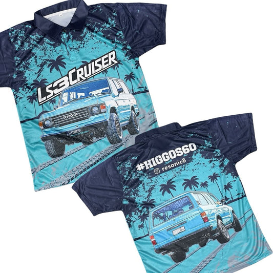 LS3 Cruiser #HIGGOS60 polo shirt design