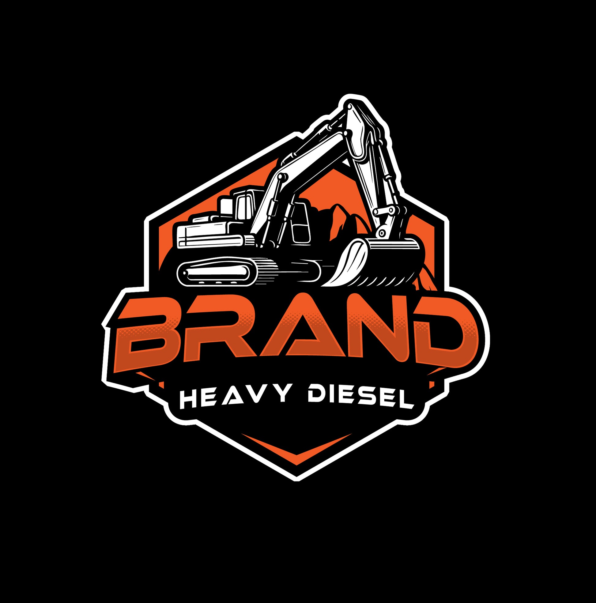Brand Heavy Diesel logo design